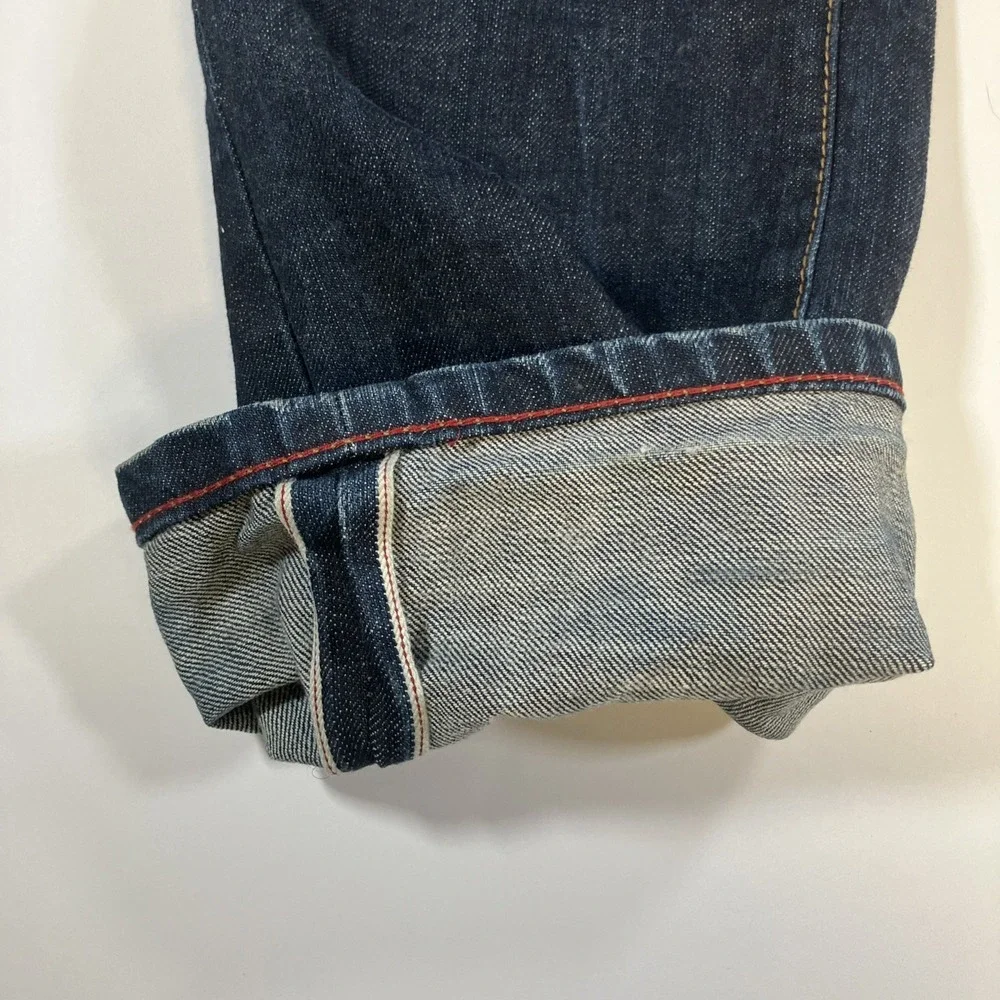 Converse One Star Jeans Mens 30x30 Selvedge Dark Wash Vintage Straight